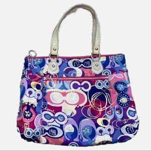 Coach multicolored bag!